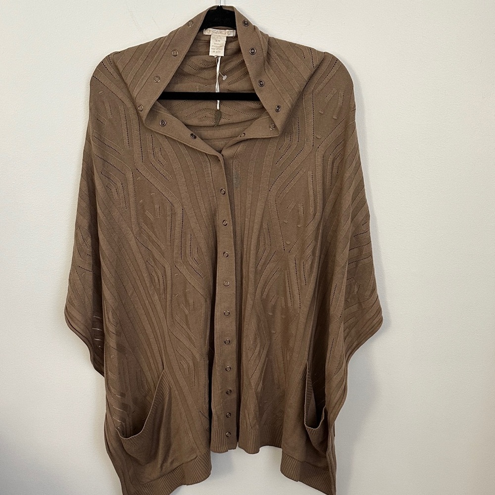 Elegant Brown Cape for Women